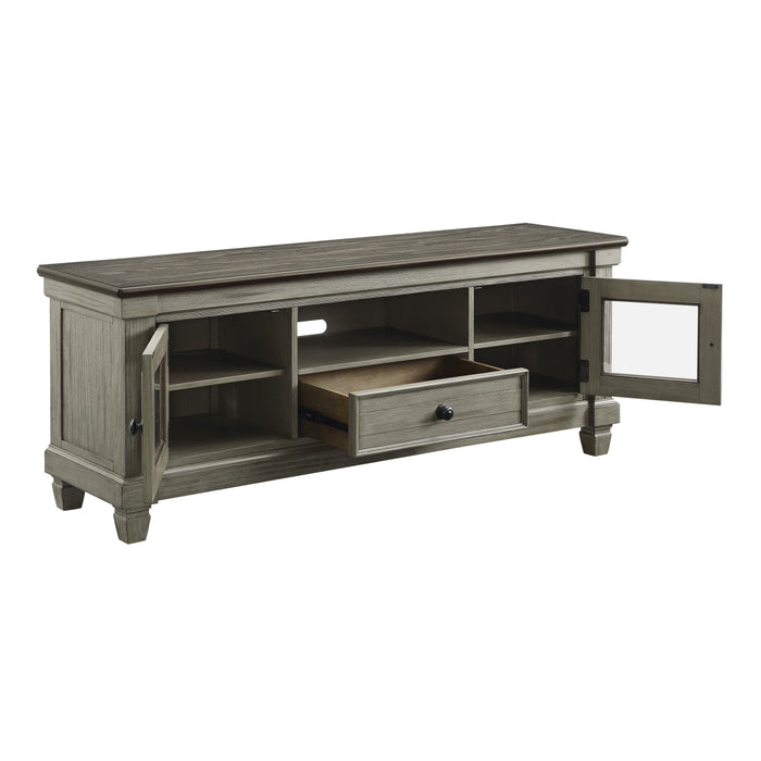 Granby TV Stand in Gray - 56270GY-64T