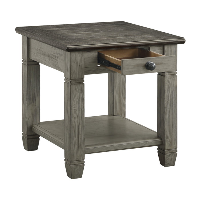 Granby End Table in Gray - 5627GY-04