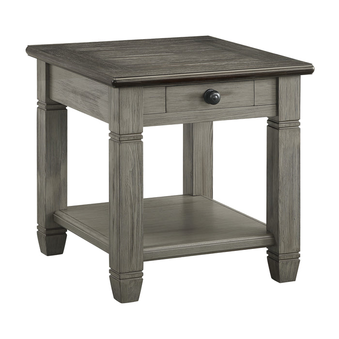 Granby End Table in Gray - 5627GY-04