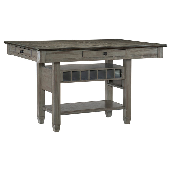 Granby Counter Height Table in Gray - 5627GY-36*