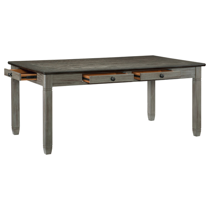 Granby Dining Table in Gray - 5627GY-72