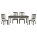 Granby 5pc Set (TB+4S) in Gray - 5627GY-72*5 image