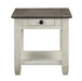 Granby End Table in Brown/White - 5627NW-04 image