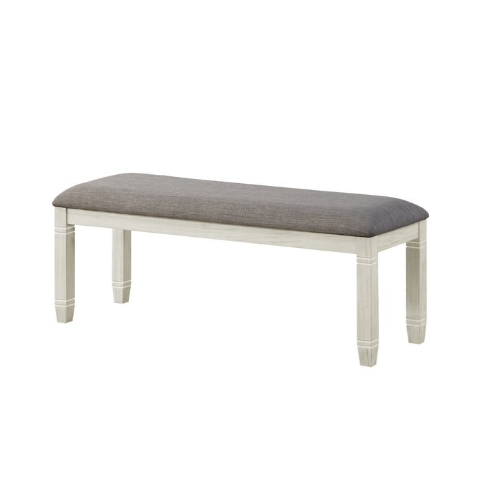 Granby Bench in Brown/White/Gray - 5627NW-13