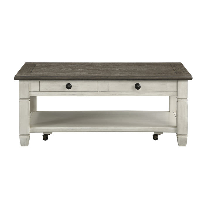 Granby Cocktail Table in Brown/White - 5627NW-30 image