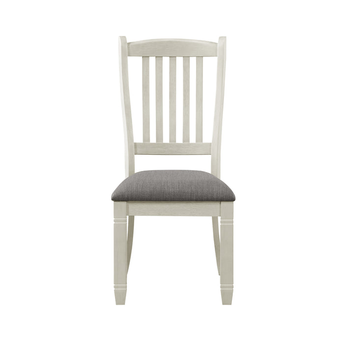 Granby Side Chair in White/Brown/Gray - 5627NWS image