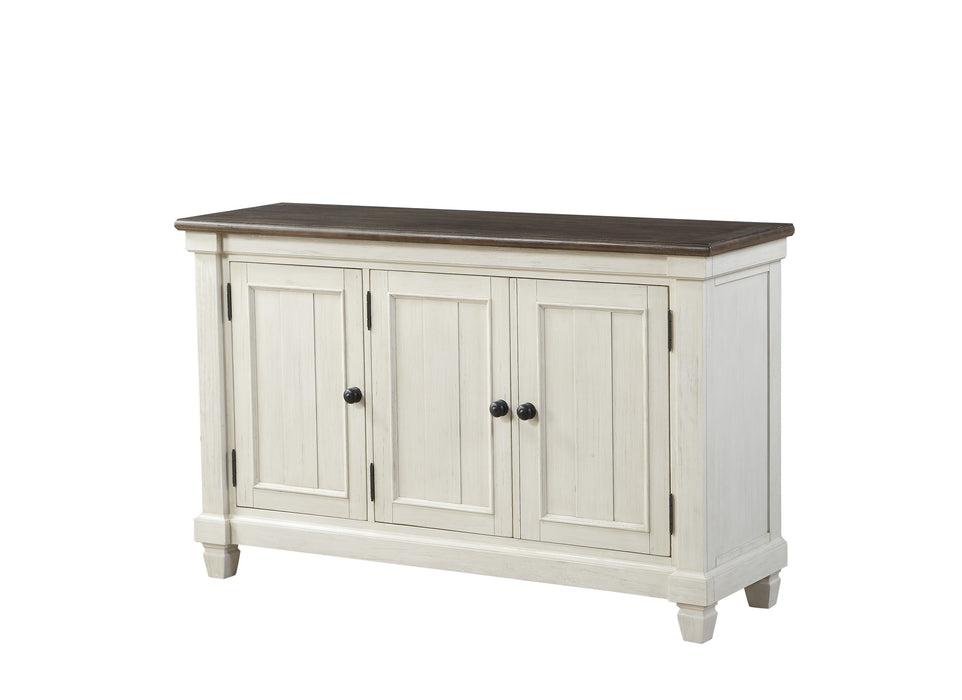 Granby SERVER in White/Brown - 5627NW-40