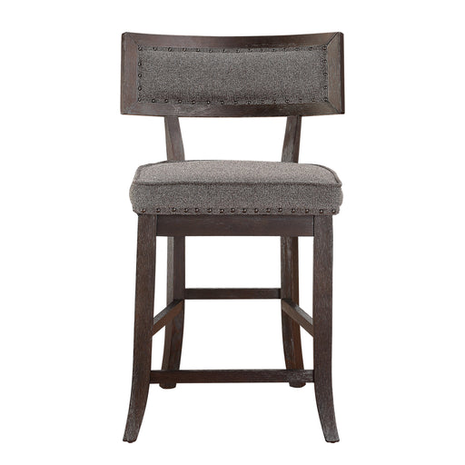 Oxton Counter Height Chair, Fabric in Brown/Cherry/Espresso - 5655-24FA image