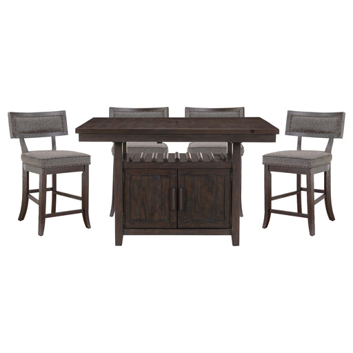 Oxton 5pc Set (TB+4S) in Brown/Cherry/Espresso - 5655-36*5FA image