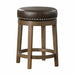 Westby Round Swivel Counter Height Stool, Brown in Brown - 5681BRW-24 image