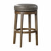 Westby Round Swivel Pub Height Stool, Gray in Gray/Brown - 5681GRY-29 image