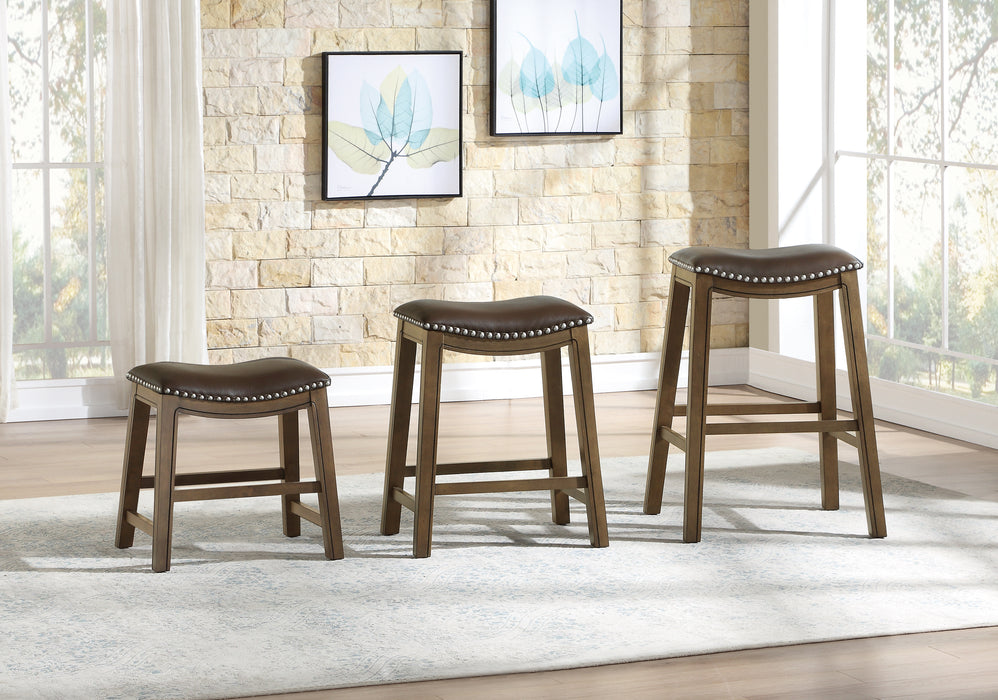 Ordway 24 Counter Height Stool, Brown in Brown - 5682BRW-24