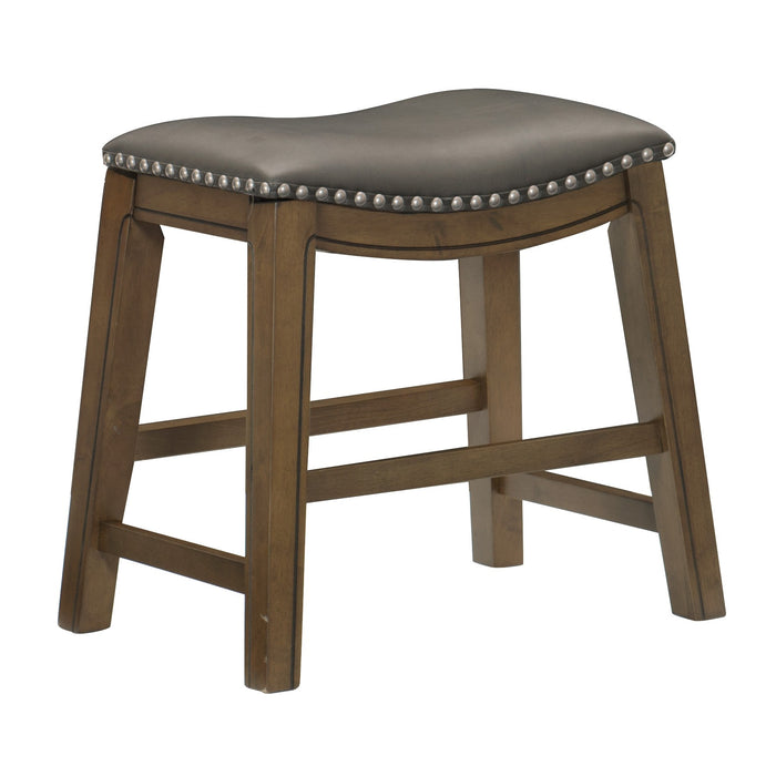 Ordway 18 Dining Stool, Gray in Gray/Brown - 5682GRY-18