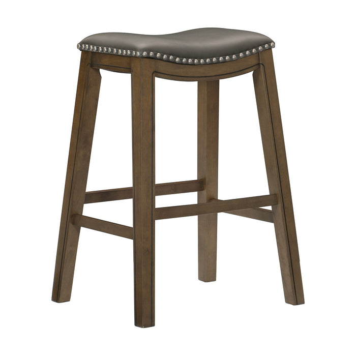 Ordway 29 Pub Height Stool, Gray in Gray/Brown - 5682GRY-29