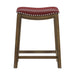 Ordway 24 Counter Height Stool, Red in Red/Brown - 5682RED-24 image