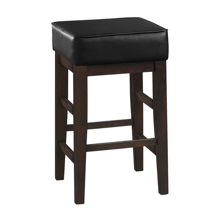 Pittsville Counter Height Stool in Black/Espresso - 5684BK-24 image