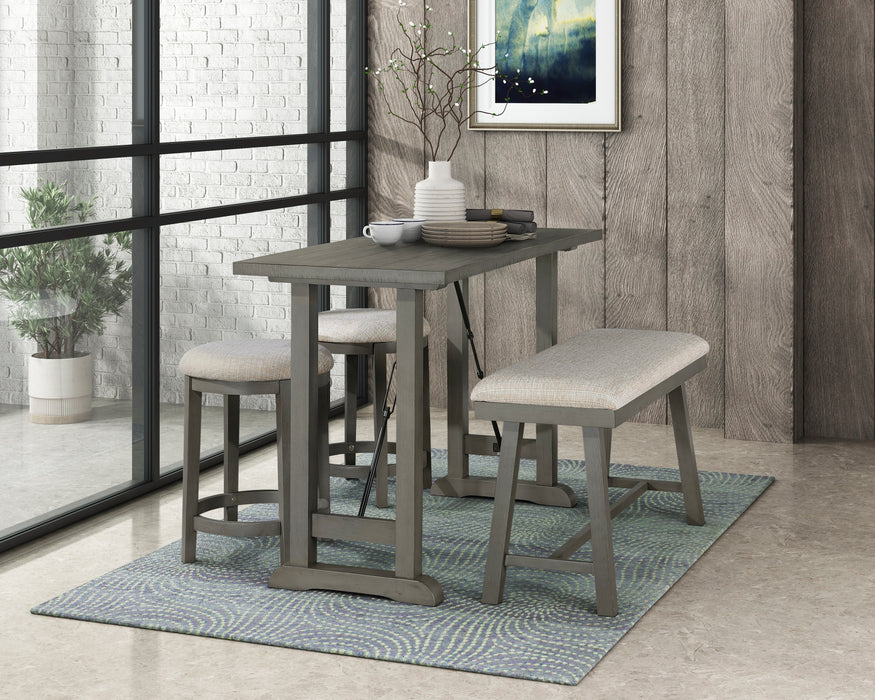 Auburndale Counter Height Stool in Gray - 5685-24