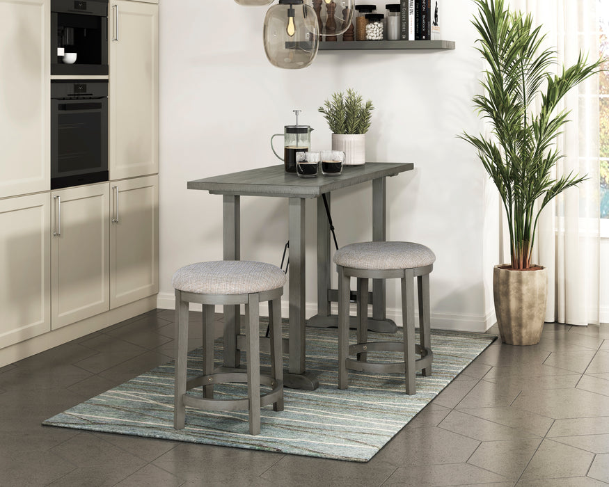 Auburndale Counter Height Stool in Gray - 5685-24