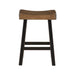 Caspian COUNTER HEIGHT STOOL in Black/Brown - 5687BTT-24 image