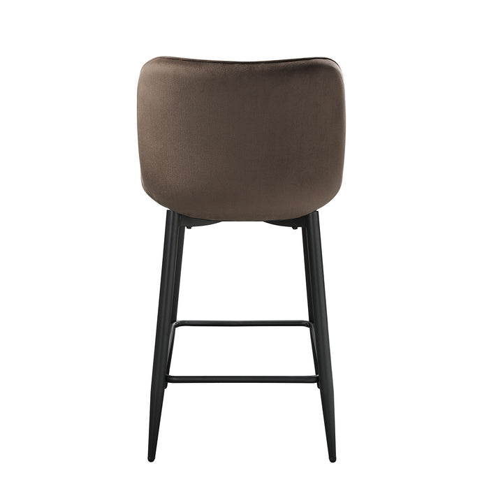 Nya Counter Height Chair in Black/Brown - 5695BRW-24