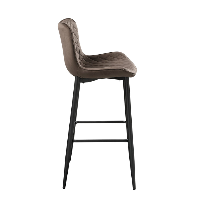 Nya Pub Height Chair in Black/Brown - 5695BRW-29