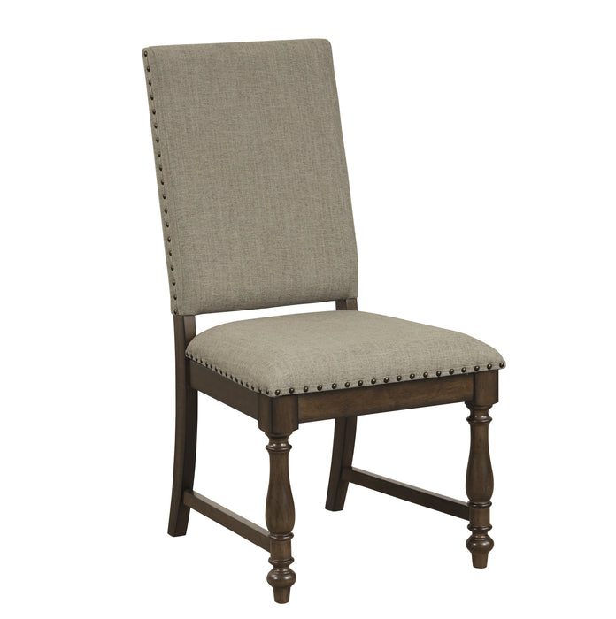 Stonington Side Chair in Brown/Gray - 5703S