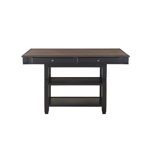 Baywater Counter Height Table in Black/Natural - 5705BK-36 image