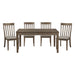 Armhurst 5pc Set (TB+4S) in Brown/Gray - 5706-60*5 image