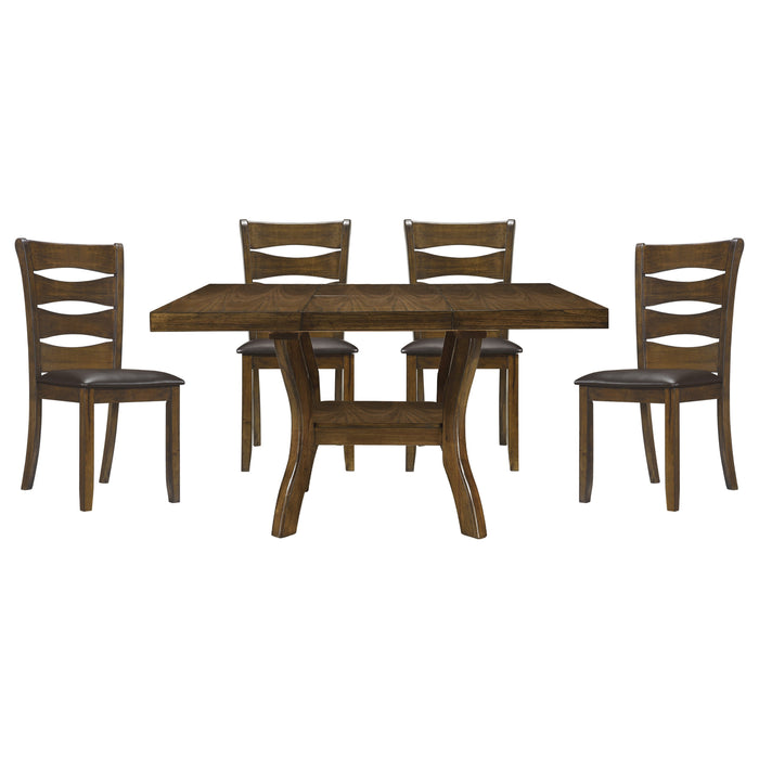 Darla 5pc Set (TB+4S) in Brown - 5712-54*5 image