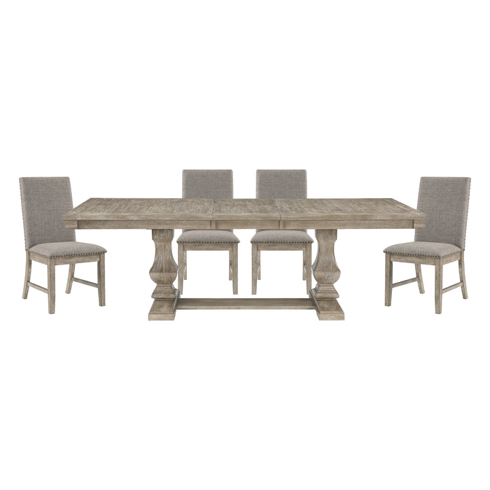 Southlake 5pc Set (TB+4S) in Brown/Gray - 5741NN-94*5