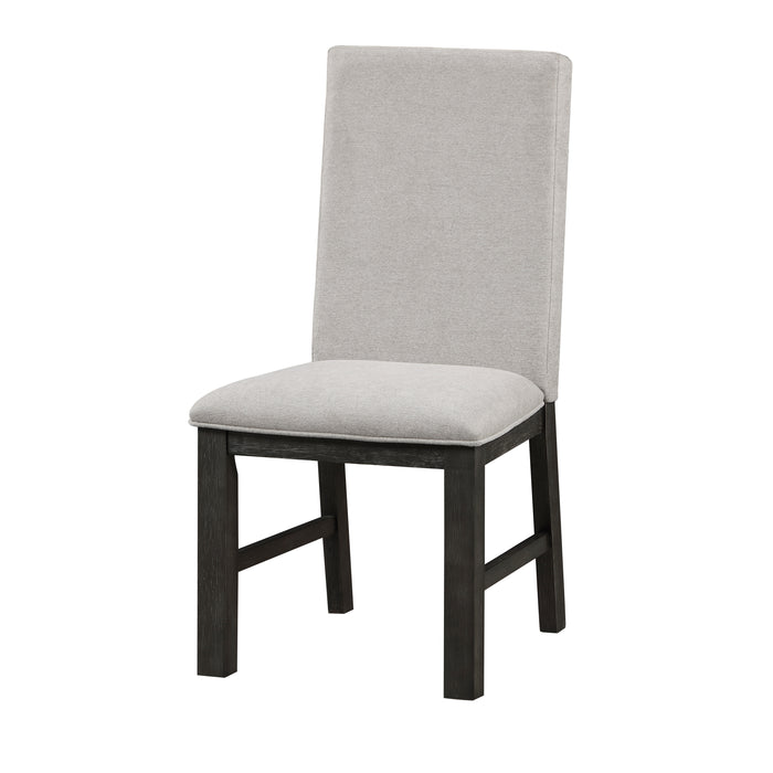 Orem Side Chair in Black/Gray - 5759S