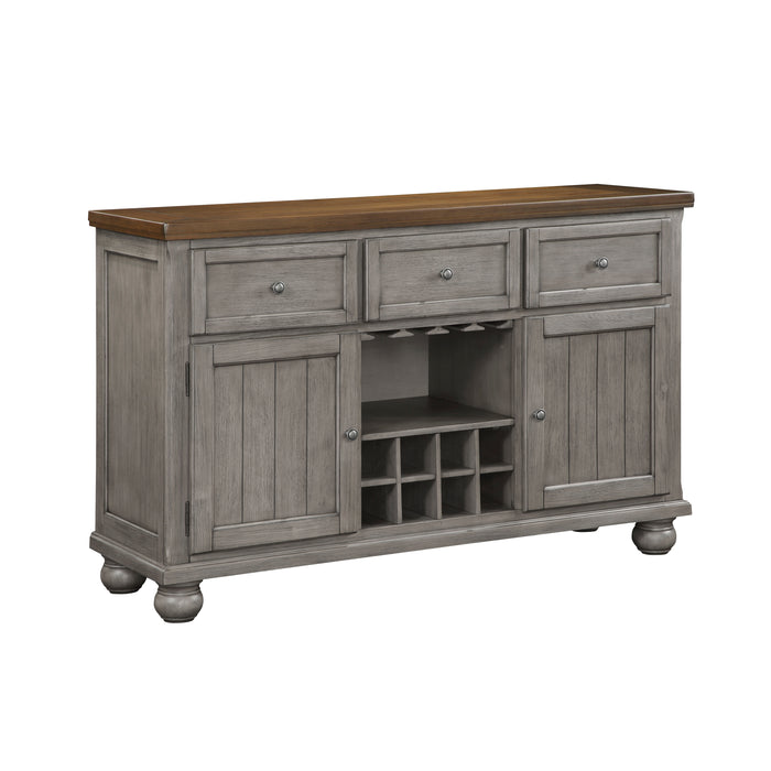 Tigard Server in Cherry/Gray - 5761GY-40