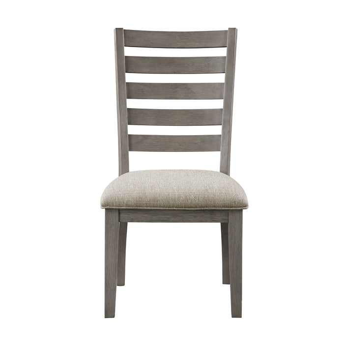 Tigard Side Chair in Cherry/Gray/Beige - 5761GYS image