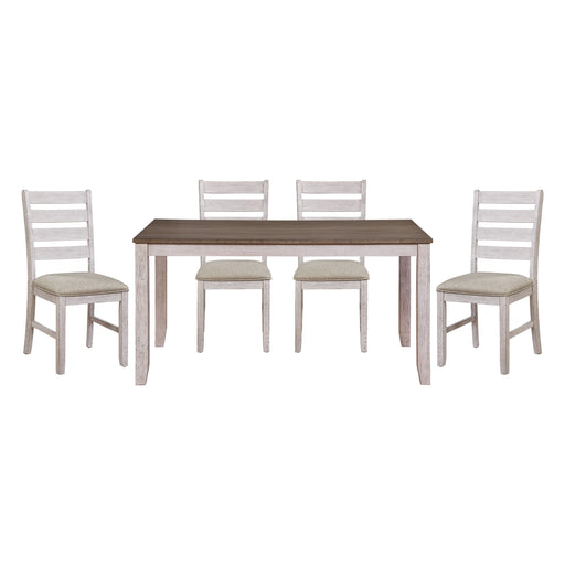 Ithaca 5pc Set (TB+4S) in White/Gray - 5769W-60*5 image