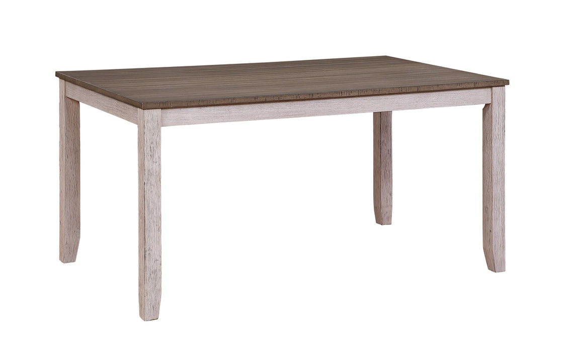 Ithaca Dining Table in Gray/White - 5769W-60