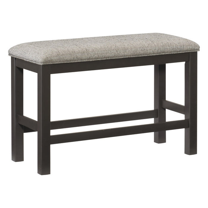 Elias Counter Height Bench in Gray - 5772-24BH