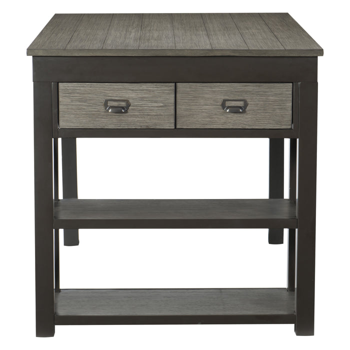 Elias Counter Height Table in Gray - 5772-36*