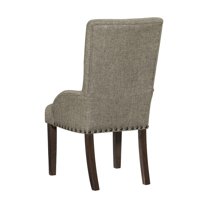 Gloversville Arm Chair in Brown - 5799A