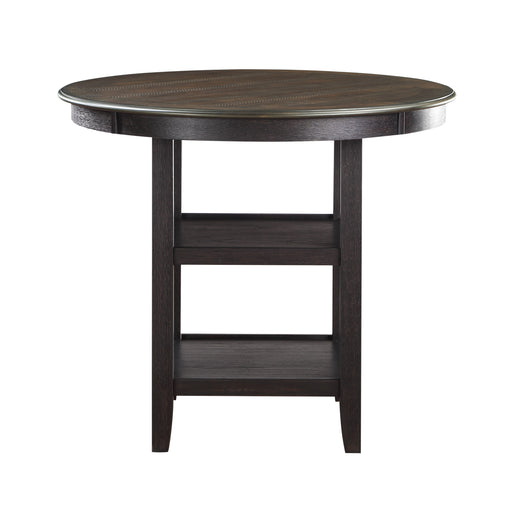 Asher Counter Height Table in Black/Brown - 5800BK-36 image