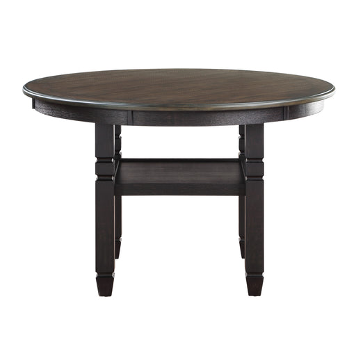 Asher Dining Table in Black/Brown - 5800BK-48RD image