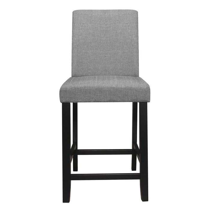 Adina Counter Height Chair in Black/Gray - 5801-24 image