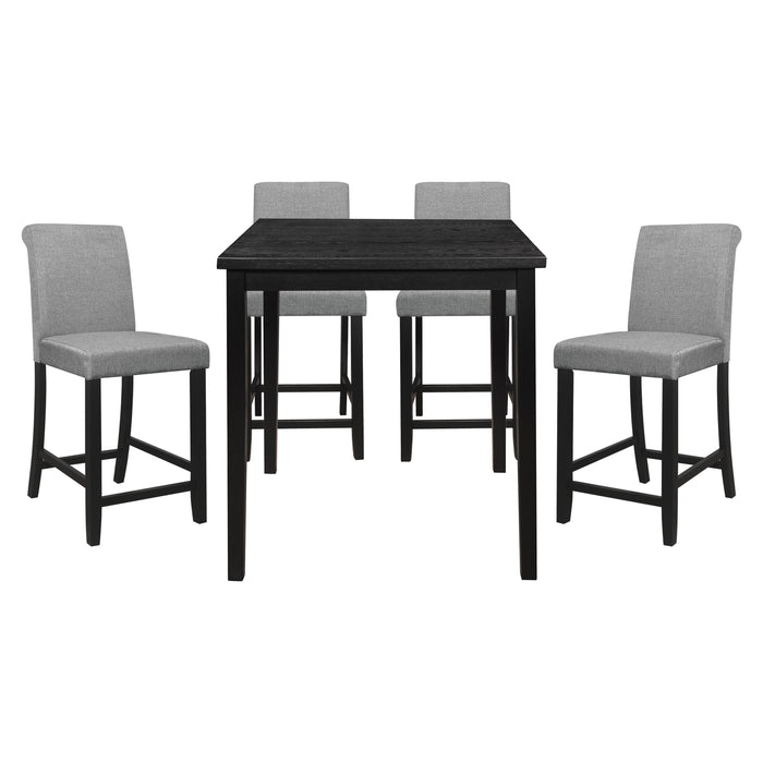 Adina 5pc Set (TB+4S) in Black/Gray - 5801-36*5 image