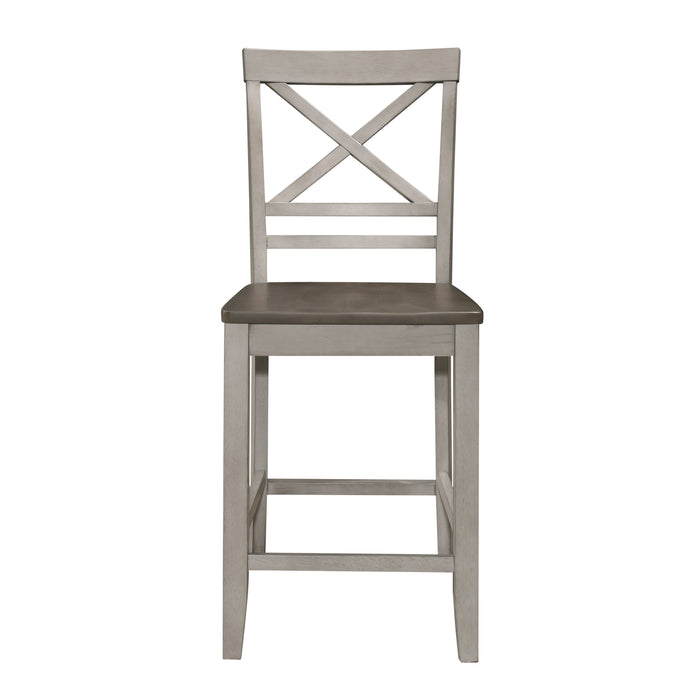 Brightleaf Counter Height Chair in Brown/Gray - 5803RF-24 image