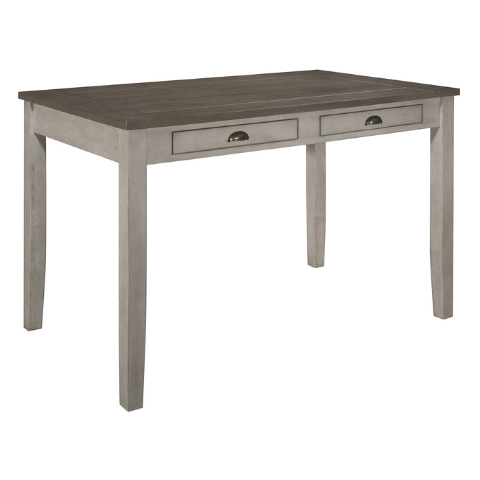 Brightleaf Counter Height Table in Brown/Gray - 5803RF-36