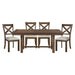 Bonner 5pc Set (TB+4S) in Beige/Brown - 5808-68*5 image