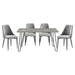 Keene 5pc Set (TB+4S) in Gray/Metal - 5817-60*5GY image