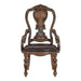 Bergen Arm Chair in Brown/Oak - 5829A image