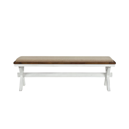 Brunson Bench in Oak/White/Brown - 5865-13 image