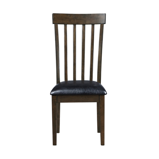 Rutland Side Chair in Black/Espresso - 5890S image