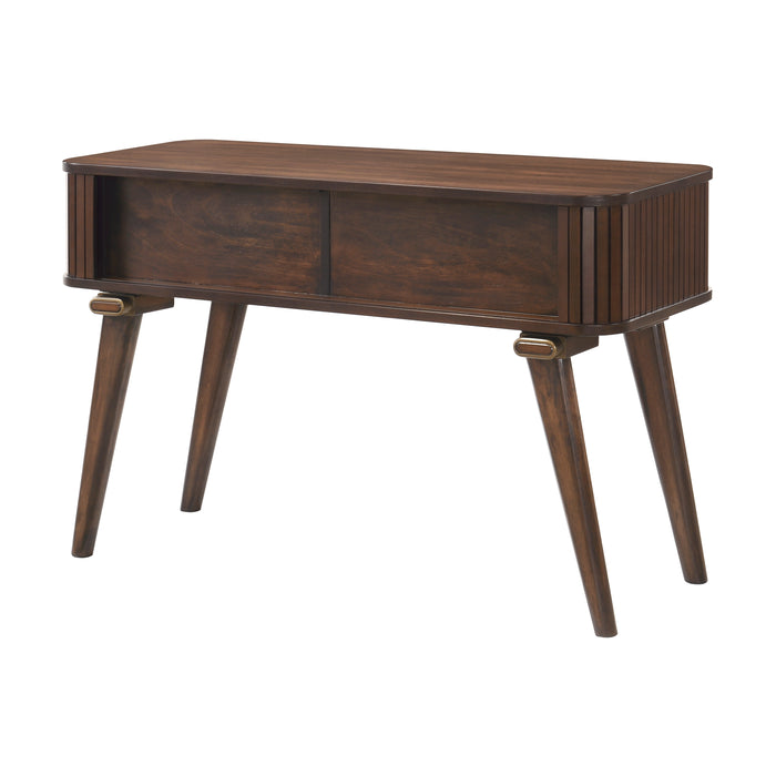 Monroe Sofa Table in Brown/Walnut - 5901-05